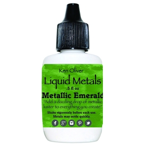 Ken Oliver Color Burst Liquid Metal 6gm - Metallic Emerald