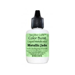 Ken Oliver Color Burst Liquid Metal 6gm - Metallic Jade