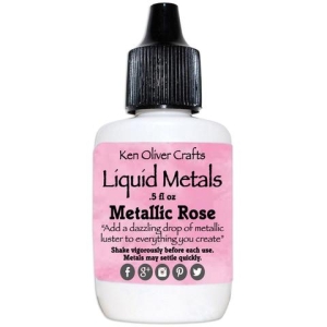 Ken Oliver Color Burst Liquid Metal 6gm - Metallic Rose