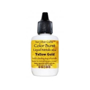 Ken Oliver Color Burst Liquid Metal 6gm - Yellow Gold