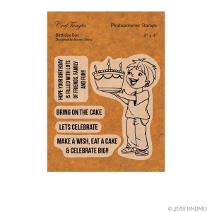 CrafTangles Photopolymer Stamps - Birthday Boy