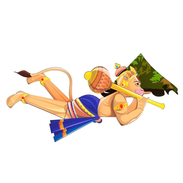 CrafToi - 3D DIY Hanuman