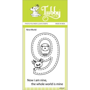 Tubby Photopolymer Clear Stamps - Nine World