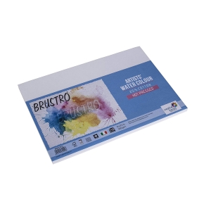 Brustro Artists Watercolour Hot Pressed Paper (25% Cotton) - 300 gsm - A5