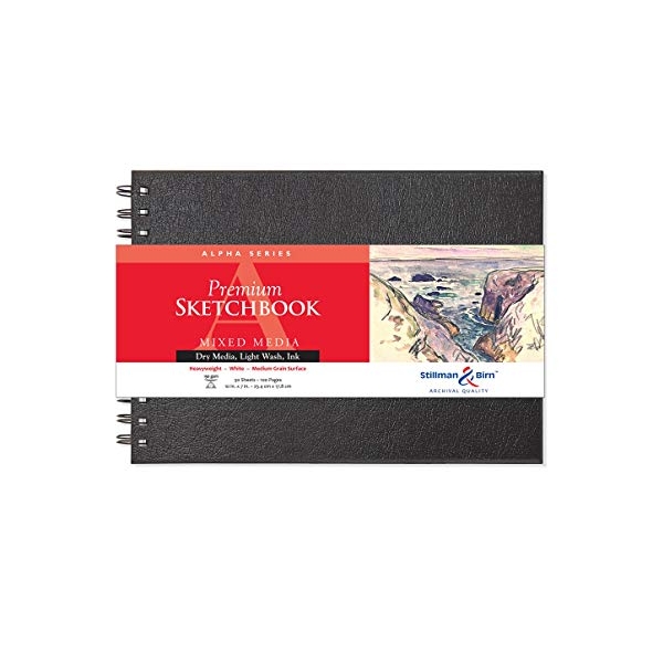 Stillman And Birn Landscape Wirebound Sketchbook (10 by 7 inches) (Alpha Series)