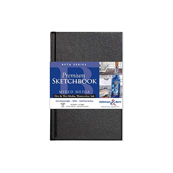 Stillman And Birn Potrait Hardbound Sketchbook (5.5 by 8.5 inches) (Beta Series)