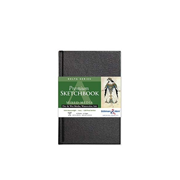 Stillman And Birn Potrait Hardboud Sketchbook (5.5 by 8.5 inches) (Delta Series)