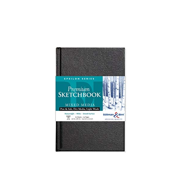 Stillman And Birn Potrait Hardbound Sketchbook (5.5 by 8.5 inches) (Epsilon Series)