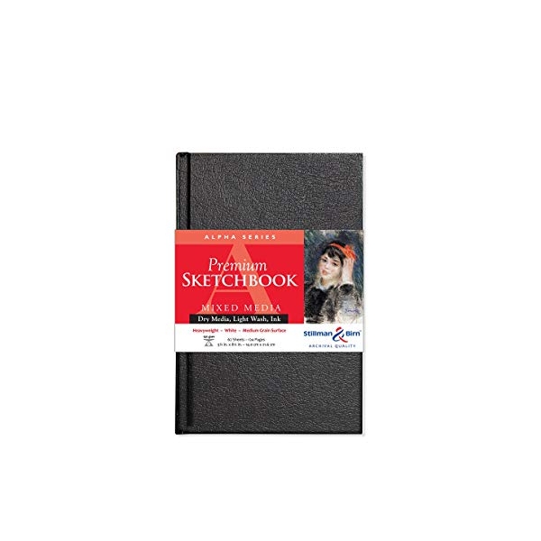 Stillman And Birn Potrait Hardbound Sketchbook (5.5 by 8.5 inches) (Alpha Series)