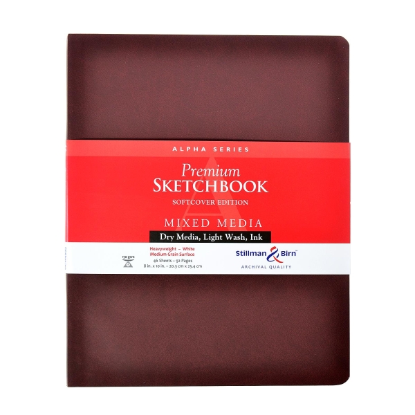 Stillman And Birn Potrait Softcover Sketchbook (5.5 by 8.5 inches) (Alpha Series)