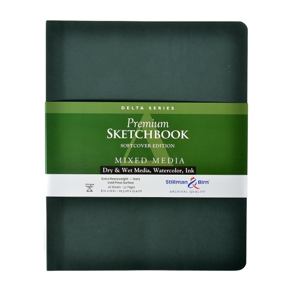 Stillman And Birn Potrait Softcover Sketchbook (5.5 by 8.5 inches) (Delta Series)