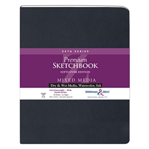 Stillman And Birn Potrait Softcover Sketchbook (5.5 by 8.5 inches) (Zeta Series)