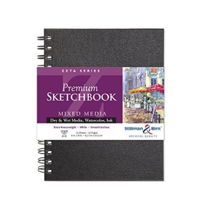 Stillman And Birn Potrait Wirebound Sketchbook (6 by 8 inches) (Alpha Series)