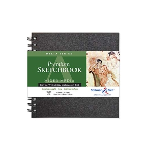 Stillman And Birn Potrait Wirebound Sketchbook (6 by 8 inches) (Delta Series)