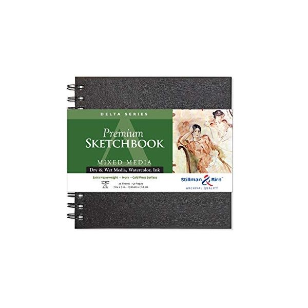 Stillman And Birn Potrait Wirebound Sketchbook (6 by 8 inches) (Delta Series)