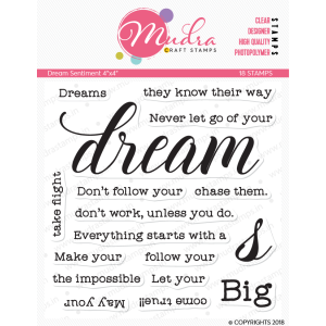 Mudra Craft Stamps - Dream