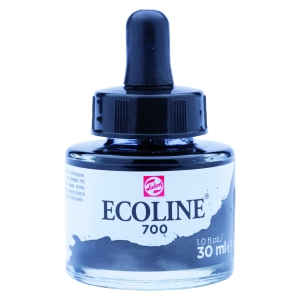 Talens Ecoline Liquid Watercolour 30ml - Black