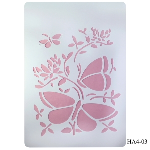 Cake Stencil - Butterflies (A4) (HA4-30)