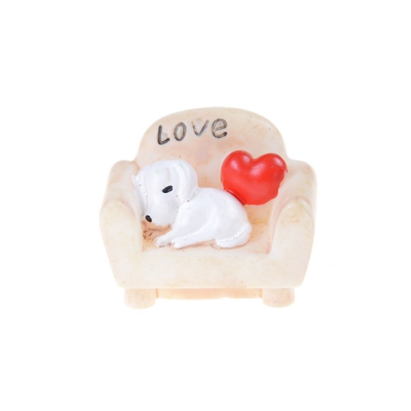 Miniatures - Dog on Sofa