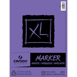 Canson XL Marker Paper Pad 9"X12"