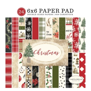 Carta Bella paper pad - Christmas (6by6 inch)