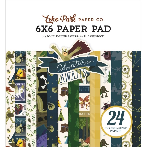 EchoPark paper pad - Adventure Awaits (6by6 inch)