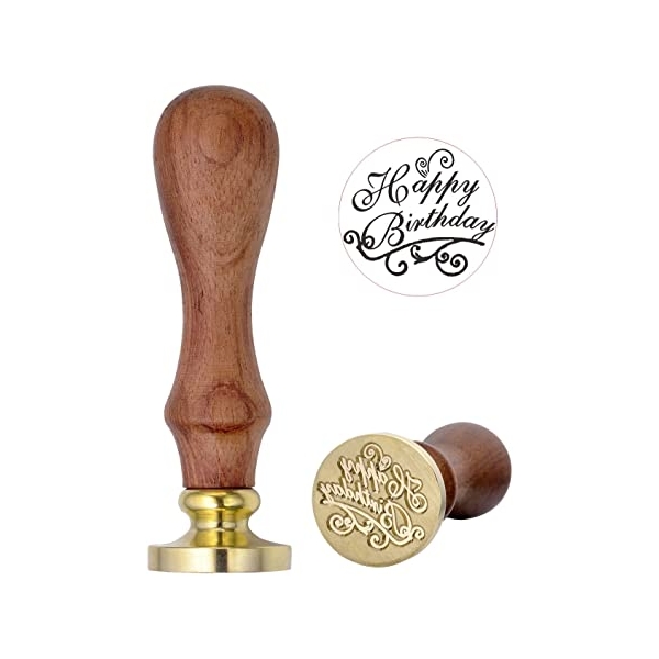 Wax Seal Stamp - Happy Birthday