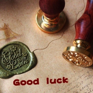 Wax Seal Stamp - Good luck