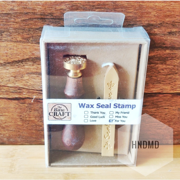 Wax Seal Stamp with single wax stick - For You