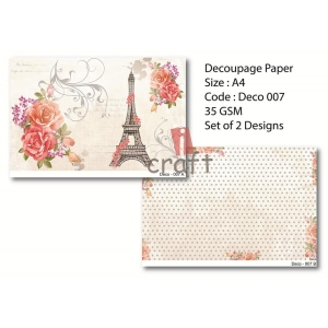 Rice Paper Pack A4 - Deco 007