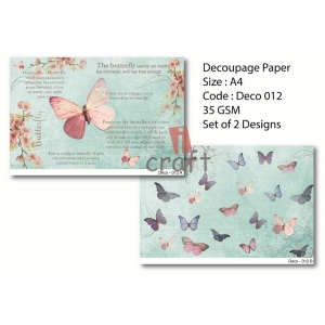 Rice Paper Pack A4 - Deco 012