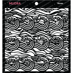 Mudra Stencils - Waves