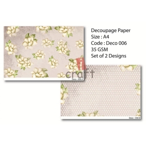 Rice Paper Pack A4 - Deco 006