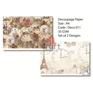 Rice Paper Pack A4 - Deco 011