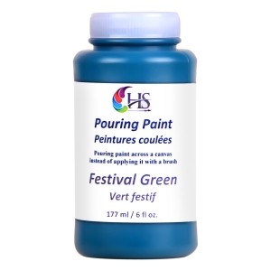 Hakims Pouring Paint - Festival Green