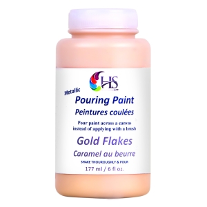 Hakims Pouring Paint - Gold Flakes