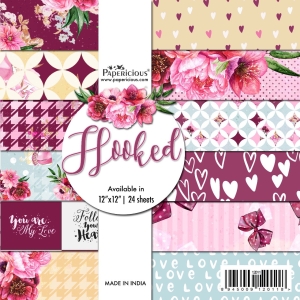 Papericious Designer Collection - Hooked (6 by 6 patterned paper)