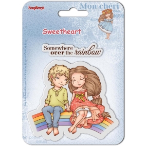 ScrapBerry's Sweetheart Clear Stamps 4"X4" - Happy childhood (SCB4907007B)