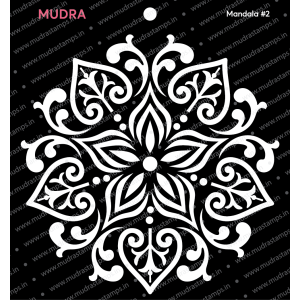 Mudra Stencils - Mandala 2