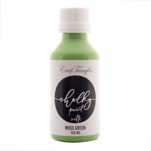 CrafTangles Chalk Paint - Moss Green (100 ml)