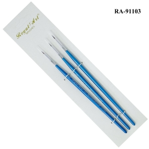 Royal Art Fine Brushes (Set of 3) (RA-91103)