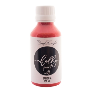 CrafTangles Chalk Paint - Sangria (100 ml)