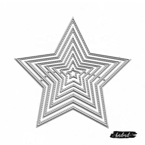 Dies - Stitched Stars (Set of 7 dies)