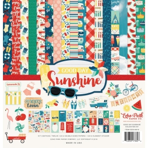 EchoPark paper pad - Good day Sunshine Collection Kit (12 by 12 inch)