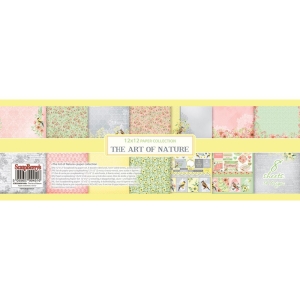 ScrapBerry's The Art Of Nature Paper Pack 12"X12" 8/Pkg