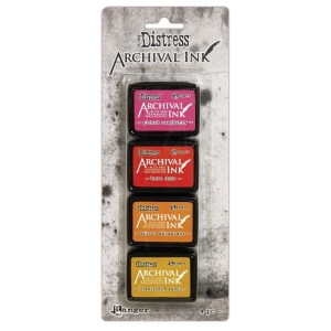 Tim Holtz Distress Archival Mini Ink Kit 1 (Set of 4)