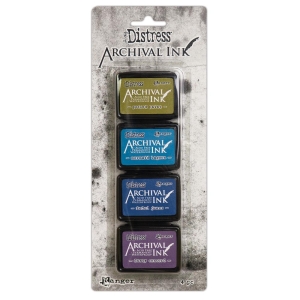 Tim Holtz Distress Archival Mini Ink Kit 2 (Set of 4)