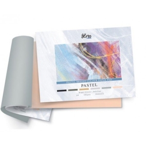 Campap Pastel bright colour paper book (Mix 6 colours, Tiziano) (A3 size)