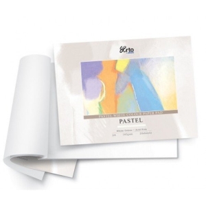 Campap Pastel white colour paper book (Tiziano) (A3 size)