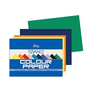 Campap Tiziano pastel woodfree printing paper pack (10mixed colours) (A3 size)